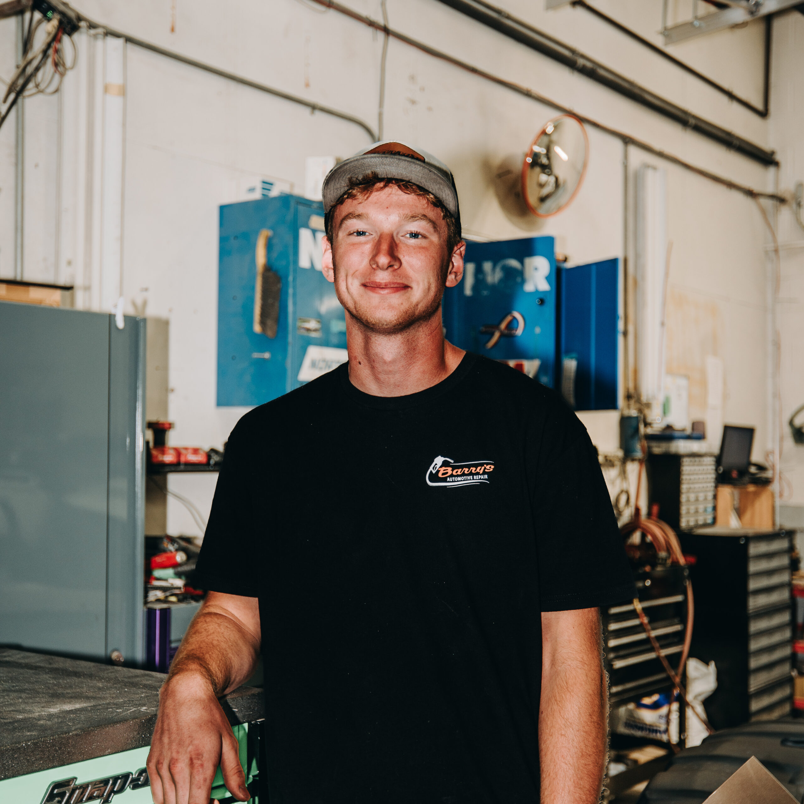 Travis Horning, Barry's Paint Shop team member, automotive repair professional in Pennsylvania.
