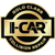 I-CAR Gold Class certified repair shop logo and badge for Barry's Paint Shop